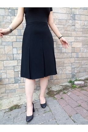 دامن مشکی زنانه پارچه Butik - کد 384022866