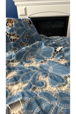 پارچه آبی Hayalet kumaş - کد 894295020