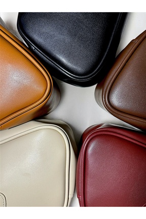 کیف دوشی قهوه ای زنانه چرم مصنوعی Nautique Flex - کد 885154611