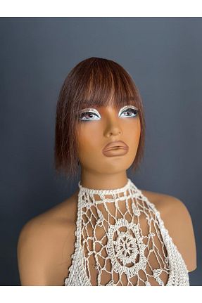 کلاه گیس قهوه ای زنانه Suzan Peruk - کد 894294716