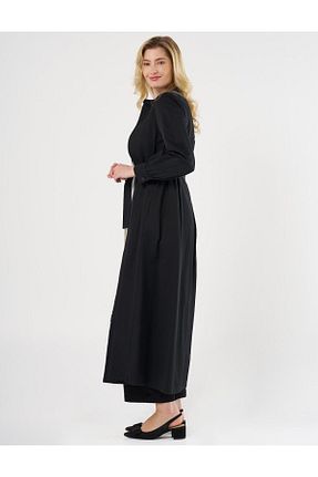 کلاه و ابایا مشکی زنانه پنبه ای KYR - کد 894326662