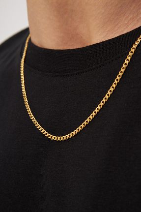 گردنبند نقره طلائی زنانه 925 عیار Ventino Silver - کد 100293204