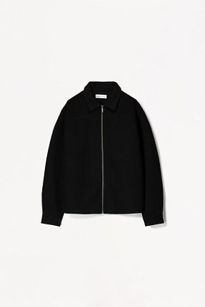 پیراهن مشکی مردانه Boxy Bershka - کد 895880338