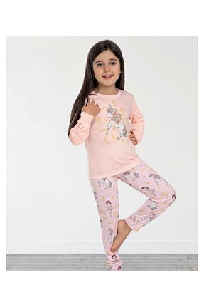 ست لباس راحتی رنگی بچه گانه چاپی Miss Dünya Lissa - کد 896105528