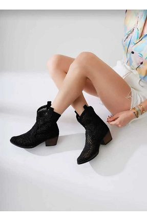 بوت / نیم بوت مشکی زنانه پارچه ای SOFT JAZZ - کد 894502660