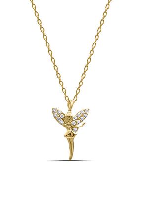 گردنبند نقره طلائی زنانه 925 عیار Parmas Design - کد 284599306