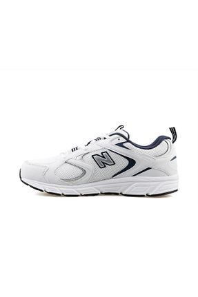 کفش پیاده روی سفید زنانه چرم مصنوعی New Balance - کد 894509971