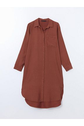 تونیک قهوه ای زنانه بافتنی LC Waikiki - کد 894533596