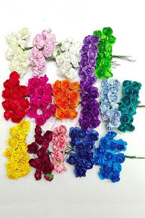 گل خشک و مصنوعی آبی Hayalperest boncuk - کد 60332993