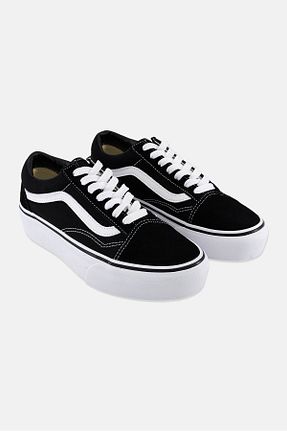 کفش اسنیکر مشکی زنانه بند دار Vans - کد 51572588