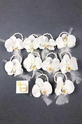 عقد و عروسی و حنابندان سفید Hayalperest boncuk - کد 51856178