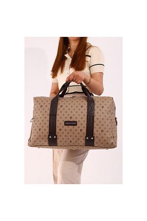 ساک و چمدان قهوه ای زنانه چرم مصنوعی Pierre Cardin - کد 825675634