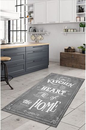 فرش آشپزخانه رنگی پلی استر AYMİRAHOME - کد 353822298