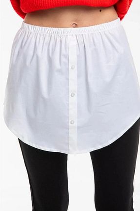 دامن حجاب سفید زنانه بافتنی Adalenna Moda - کد 872283873