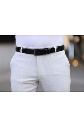 کمربند مشکی زنانه چرم مصنوعی Bürke - کد 831949247