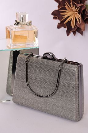 کیف مجلسی طلائی زنانه چرم مصنوعی weem bag - کد 894595662