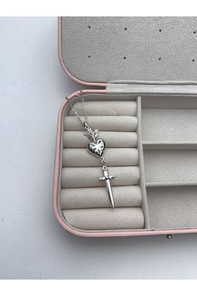 گردنبند استیل ( فولاد ) زنانه استیل ضد زنگ lilith accesuary - کد 832290081