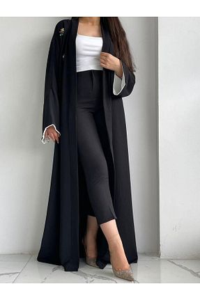 کلاه و ابایا مشکی زنانه بافتنی MELEK ARAZ - کد 894597922