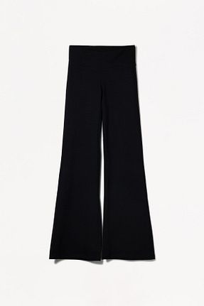 شلوار مشکی زنانه پنبه ای Bershka - کد 894604104