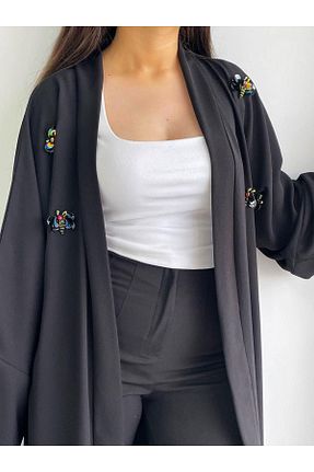 کلاه و ابایا مشکی زنانه بافتنی MELEK ARAZ - کد 894597922
