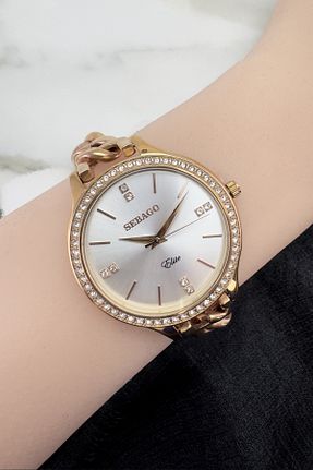 ساعت مچی متالیک زنانه 38 میلی متر Daniel Klein - کد 331592779