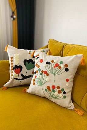 کوسن و روکش کوسن نباتی پنبه ای e-Bizz Store - کد 885194502