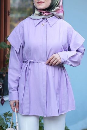تونیک بنفش بافتنی MELEK ARAZ - کد 894637446