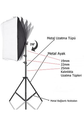 اکسسوری عکاسی و فیلم برداری مشکی Tianya - کد 816396629