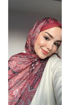 شال قرمز زنانه Pull Scarfs - کد 890344954