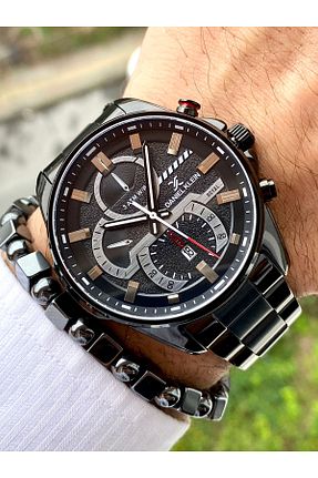 ساعت مچی مشکی مردانه 44 میلی متر Daniel Klein - کد 882459585