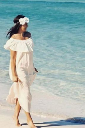تاج سفید زنانه فلزی Hayalperest boncuk - کد 701479390
