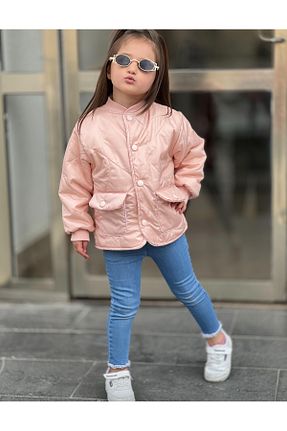 کاپشن صورتی بچه گانه Relaxed Eybabykids - کد 896254736