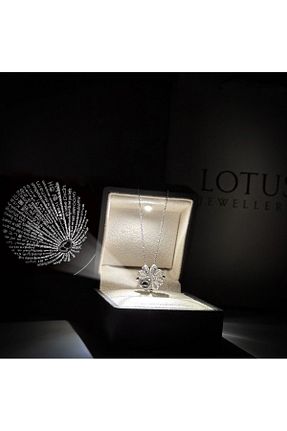 گردنبند نقره زنانه 925 عیار LOTUS JW - کد 765622673
