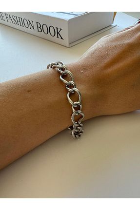 دستبند استیل (فولاد) زنانه استیل (فولاد) JOC - کد 894718506