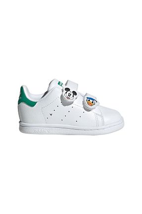 کفش پیاده روی سفید بچه گانه پارچه ای adidas - کد 890449052