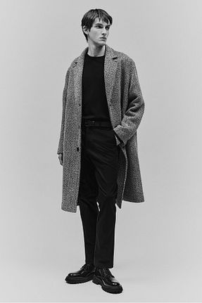 شلوار مشکی مردانه پنبه ای H&M - کد 887273641