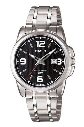 ساعت مچی مشکی زنانه زیر 20 میلی متر Casio - کد 90165332