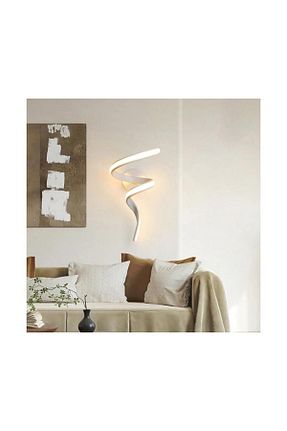 چراغ دیواری سفید آلومینیوم Ömür Avize - کد 713991472