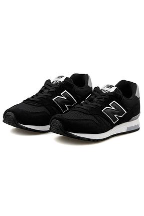 کفش پیاده روی مشکی زنانه چرم مصنوعی New Balance - کد 860237870