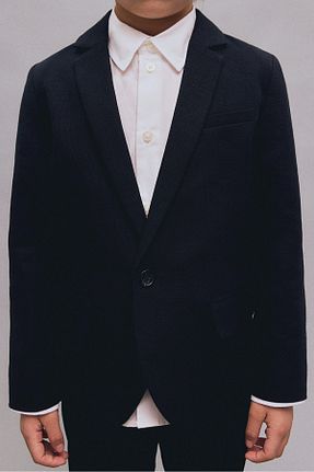 کت بلیزر سرمه ای بچه گانه H&M - کد 896351979