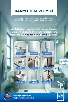 چربی زدا و آهک پاک کن Cleaning Mate Solutions - کد 894766422
