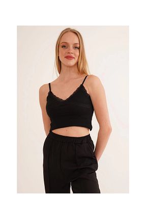بلوز مشکی زنانه ساده Denismoda - کد 921341802