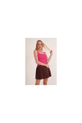 پلیور صورتی زنانه Fitted Cotton Mood - کد 755524831