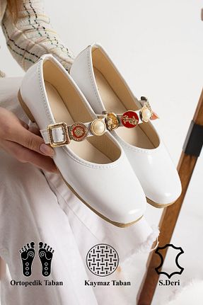 بابت سفید زنانه چرم مصنوعی StWenn - کد 892840603