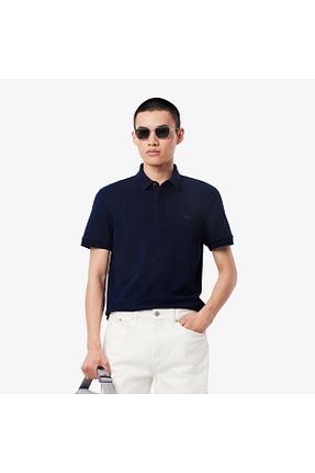 پولوشرت سرمه ای مردانه پنبه ای Lacoste - کد 3071331