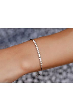 دستبند الماس سفید 0,21 - 0,50 Safir Kuyumculuk - کد 87516547