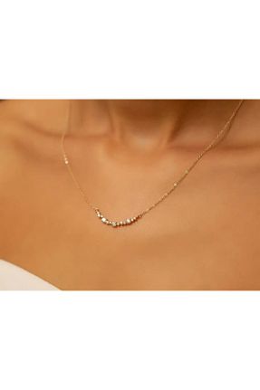گردنبند طلا طلائی زنانه 14 عیار Safir Kuyumculuk - کد 69094477