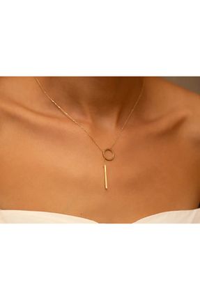 گردنبند طلا زرد زنانه 14 عیار Safir Kuyumculuk - کد 6347477