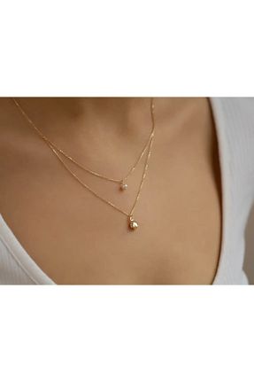 گردنبند طلا زرد زنانه 14 عیار Safir Kuyumculuk - کد 288621582