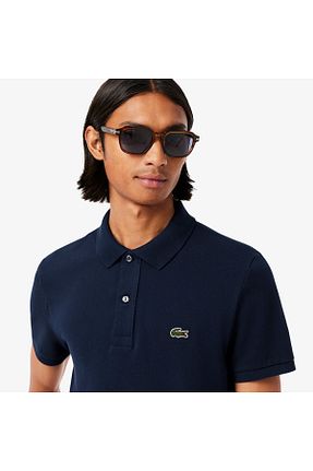 پولوشرت سرمه ای مردانه پنبه ای Lacoste - کد 3069265